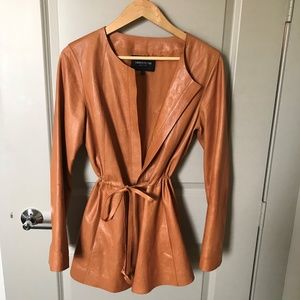 Leather jacket